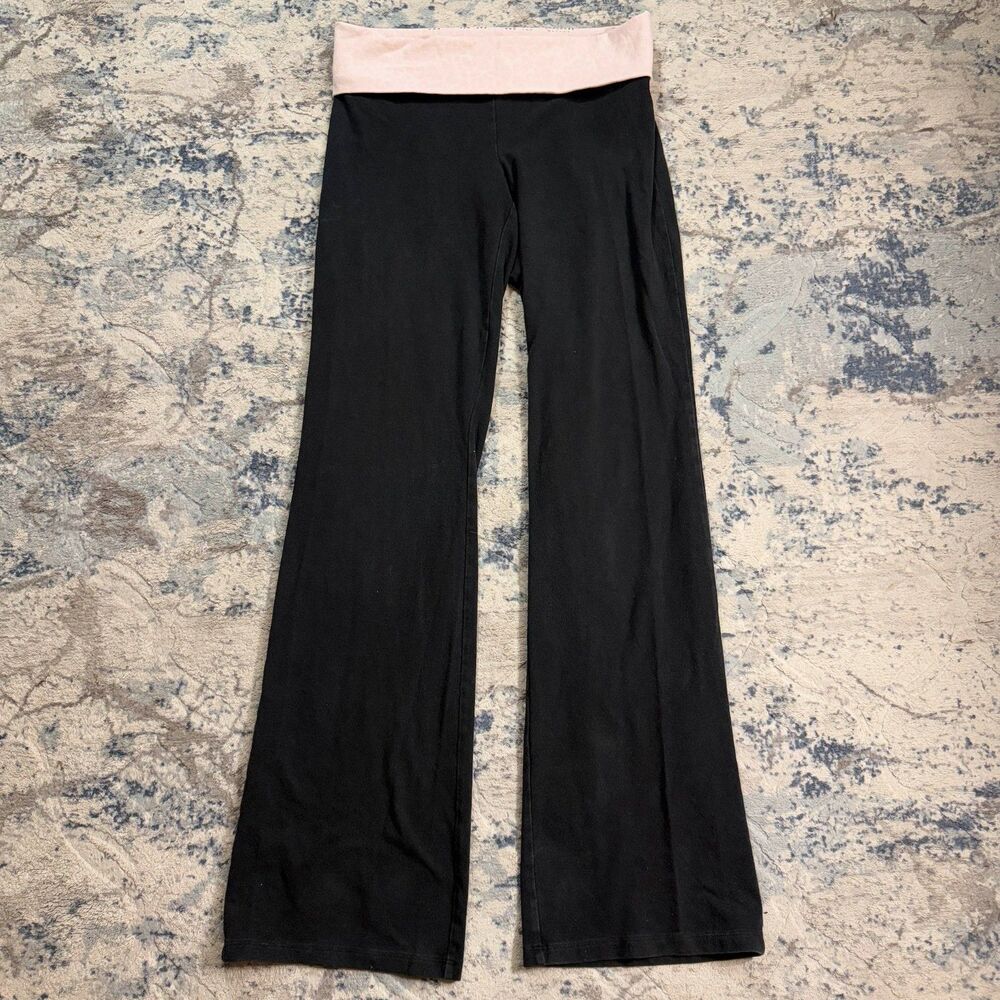 VS Pink Foldover Flare Leggings Y2K Bling Medium